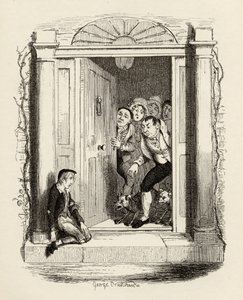 Oliver Twist alla porta della signora Maylie, da 