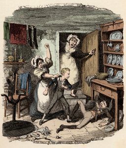 Oliver si fa coraggio - Illustrazione per 