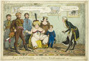 Condiscendenza reale da George Cruikshank