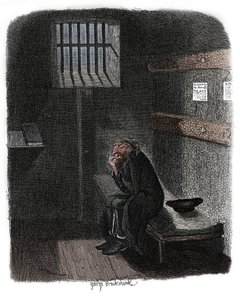 Scena da Oliver Twist di Charles Dickens