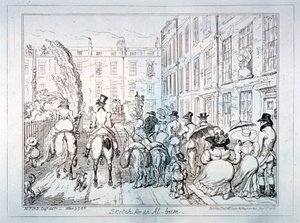 Schizzo per un album da George Cruikshank