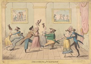 Esempi di valzer da George Cruikshank