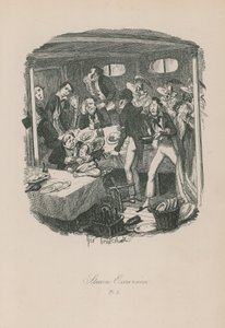 Escursione a vapore da George Cruikshank
