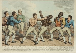 La fine della battaglia trionfante da George Cruikshank