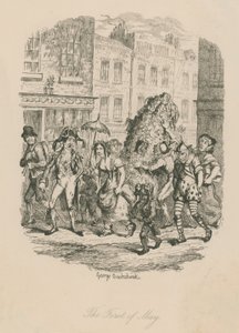 Il primo di maggio da George Cruikshank