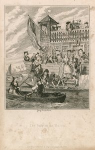 La follia sul Tamigi da George Cruikshank