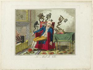 Il mal di testa da George Cruikshank