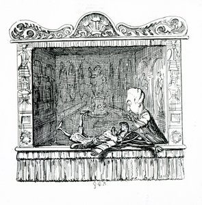 Il dottore con Mr Punch