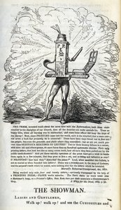 Vittoria della stampa per le libertà del popolo, illustrazione da 