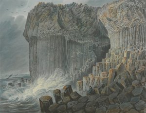 La grotta di Fingal, Staffa da George Cuitt