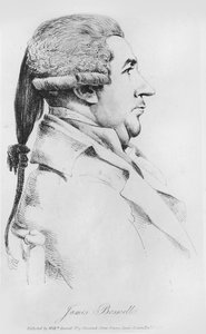 James Boswell (1740-1795) da George Dance