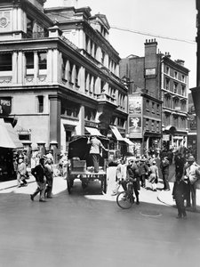 Leadenhall Street guardando a ovest, Città di Londra da George Davison Reid