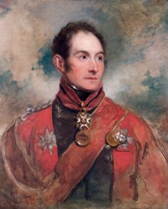 Ritratto del Tenente Generale Sir Edward Barnes, soldato britannico, 1818 da George Dawe
