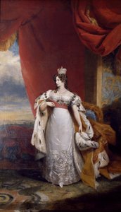 Ritratto della Zarina Alexandra Feodorovna di Russia da George Dawe