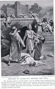 Bernardo di Chiaravalle difende gli ebrei