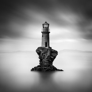 Faro di Solitary Rock da George Digalakis