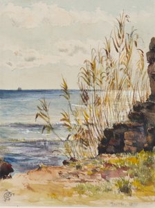 A San Remo guardando il Mediterraneo