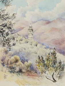 Chiesa di San Donato, Varezzo, vicino a San Remo da George Douglas Tinling
