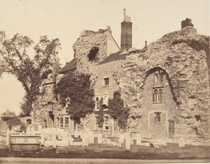 Rovine della chiesa abbaziale, Bury St. Edmunds, 1857