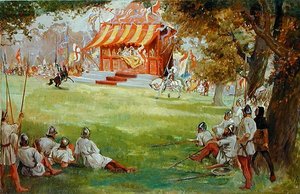 Un Torneo di Giostra, da Sir Nigel e la Compagnia Bianca di Sir Arthur Conan Doyle