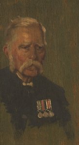 Ritratto di P. Page, 4°, c. 1920 da George Edmund Butler
