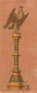 Progetti eseguiti per Jones e Willis, lavoratori in metallo e legno e produttori di mobili per chiese di Birmingham e Londra da George Edmund Street