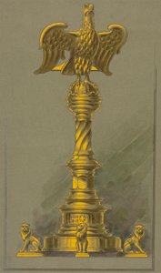 Disegni eseguiti per Jones e Willis, lavoratori in metallo e legno e produttori di mobili per chiese di Birmingham e Londra da George Edmund Street