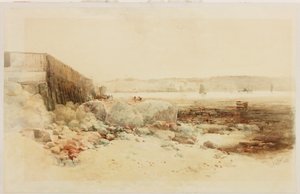 Scena del porto da George Edward Horton