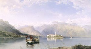 Isola Pescatori da Isola Bella sul Lago Maggiore