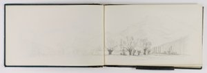 (Libro di schizzi) Vicino ad Aigle da George Elbert Burr