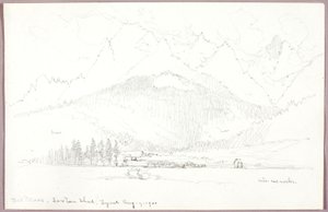 Bad Moos, Sexten Thal, Tirolo da George Elbert Burr