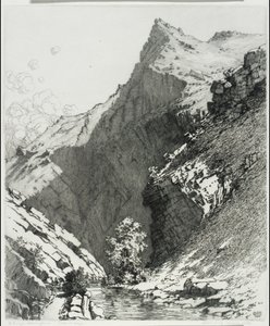 Canyon di Bear Creek, Denver, Colorado da George Elbert Burr