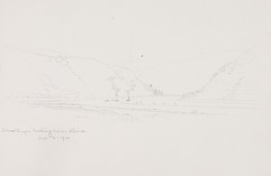 Sotto Bingen, guardando il Reno da George Elbert Burr