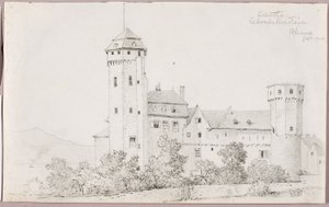 Castello di Oberlahnstein, Reno da George Elbert Burr