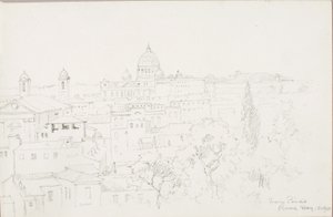 Dal Pincio, Roma da George Elbert Burr