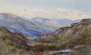 Da sopra Pont-y-Pant, 1899 da George Elbert Burr