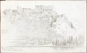 Rheinfels da St. Goarshausen da George Elbert Burr