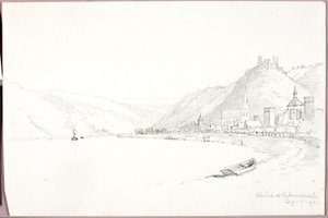Reno a Oberwesel da George Elbert Burr