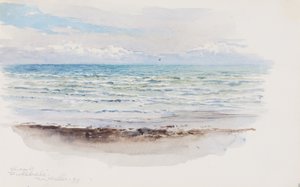 Riva a Pwllheli, Galles del Nord, 1899 da George Elbert Burr