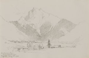Il Dürrenstein, vicino ad Alt-Prags, Tirolo