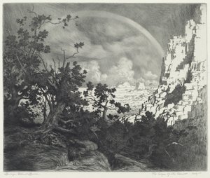 Il bordo del deserto, Arizona da George Elbert Burr
