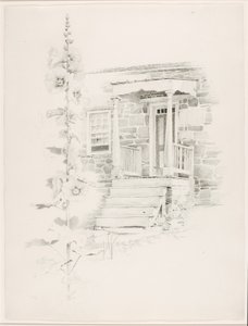 Senza titolo (Hollyhock) da George Elbert Burr