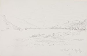 Risalendo il fiume da Bacharach, Reno da George Elbert Burr