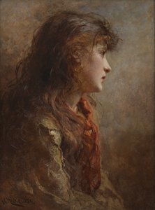 Una ragazza zingara, 1880