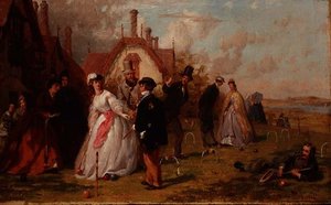 Croquet da George Elgar Hicks