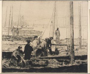 Flotta di sardine da George Elmer Browne