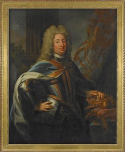 Ritratto di Federico I, re di Svezia e principe di Finlandia da George Engelhardt Schroeder