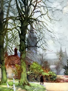 Cattedrale di Salisbury, Wiltshire da George F Nicholls