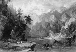 Gungootree, la Sacra Sorgente del Gange da George Francis White