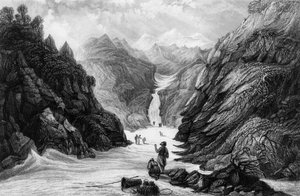 Fonte del fiume Jumna da George Francis White